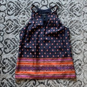 Jcrew silk keyhole top